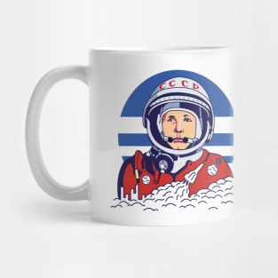 First man in space gagarin Mug